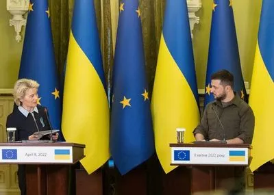 Зеленський обговорив з Президентом Єврокомісії 8-й пакет санкцій проти рф