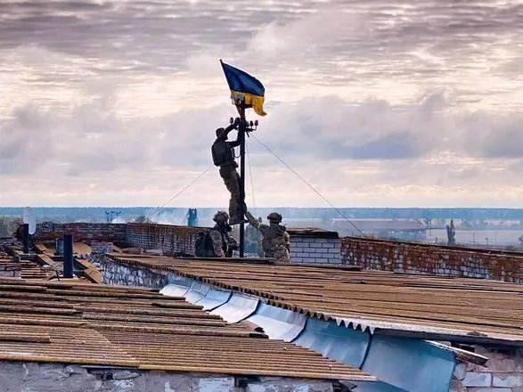Контрнаступление ВСУ в Херсонской области: в Высокополье подняли украинский флаг