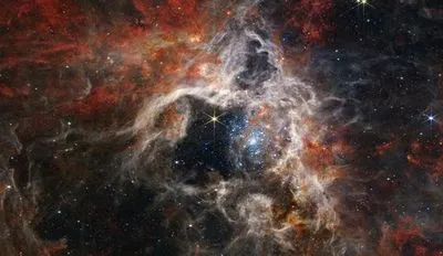 NASA показало уникальную фотографию туманности "Тарантул"
