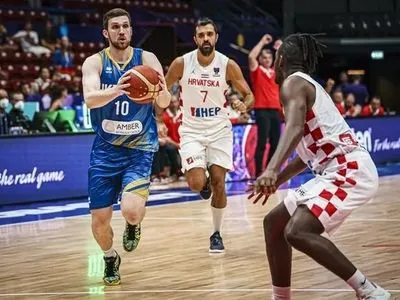 Євробаскет-2022: Україна програла Хорватії