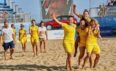 Пляжний футбол: жіноча збірна України в Євролізі перемогла Португалію