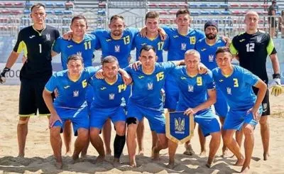 Пляжний футбол: збірна України зіграє у "малому" півфіналі Євроліги-2022