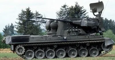 Німеччина передала Україні ще чотири зенітні самохідні артилерійські установки "Гепард"