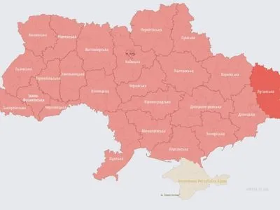Масштабная воздушная тревога: по всей Украине звучат сирены