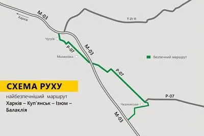 Как безопасно добраться до деоккупированных территорий Харьковской области: схема движения