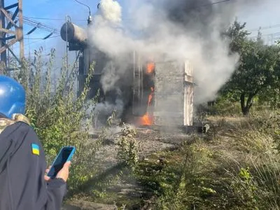 Окупанти обстріляли Слов'янську ТЕС: здійнялася пожежа