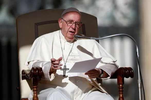Папа Римский: "Украина подвергается дикости, зверствам и пыткам"