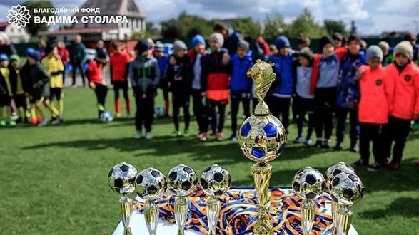 Фонд Вадима Столара провел турнир по футболу среди детских команд Киевской области
