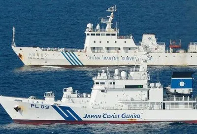 Япония обвинила китайские корабли во вторжении