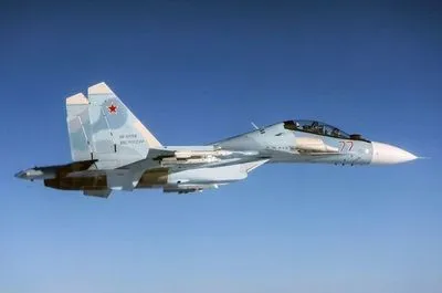 На аэродром "Барановичи" в беларусь переброшены три российских истребителя Су-30