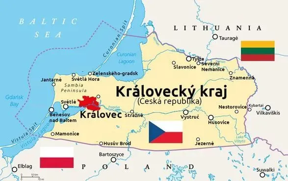 Чехи потролили росію імітацією анексії Калінінграда