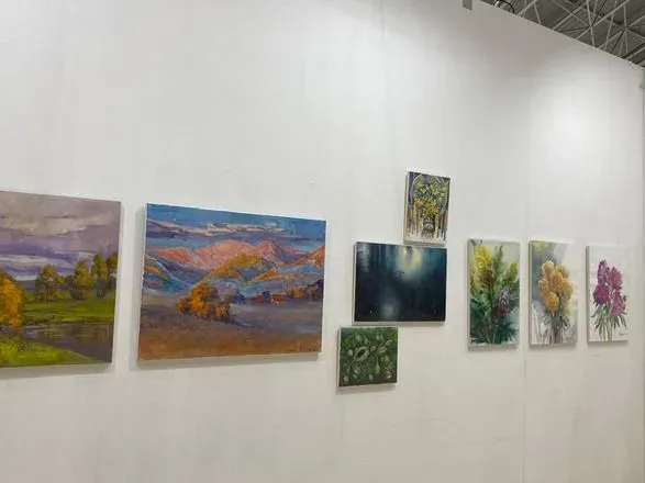 В Південній Кореї на міжнародній виставці представили роботи українських митців