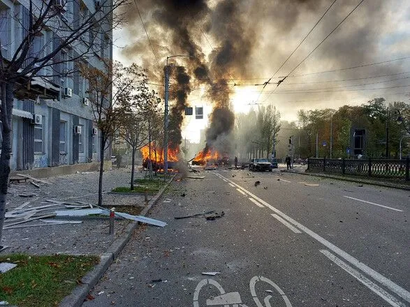 Ракетная атака на Киев: в больницах находятся 35 человек