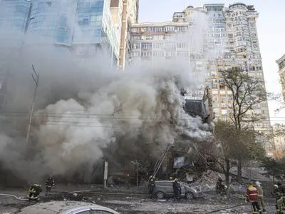 Атака дронов на Киев: разрушенный дом был частью исторической застройки