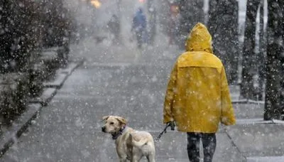 Мокрий сніг та дощ: синоптики дали прогноз на завтра