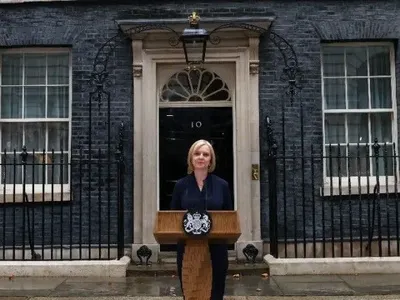 Ліз Трасс оголосила про відставку з посади прем'єра Великої Британії