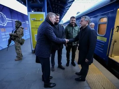 В Украину приехал президент Швейцарии