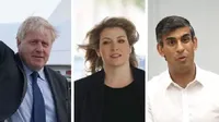 Ріші Сунак, Борис Джонсон та Пенні Мордаунт - перші кандидати на посаду прем'єр-міністра Британії