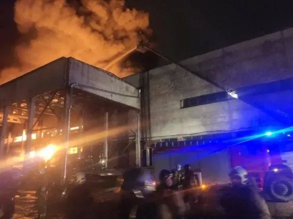 У Петербурзі спалахнув склад у Північному проїзді