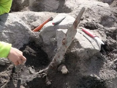 Археологи обнаружили два меча эпохи викингов на старинном кладбище