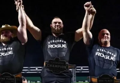 Український силач Олексій Новіков переміг на престижному турнірі стронгменів Rogue Invitational
