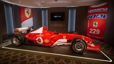 Ferrari Шумахера продано за рекордные 15 миллионов долларов на аукционе