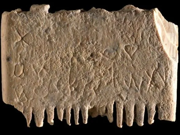 Археологи знайшли гребінець з найдавнішим з відомих повних речень