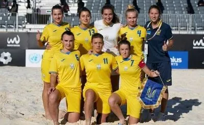 Пляжний футбол: жіноча збірна України стала третьою на турнірі в Саудівській Аравії