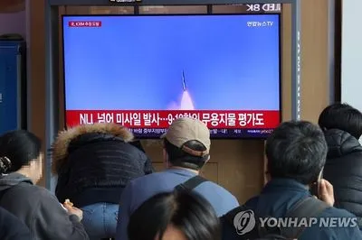 Північна Корея провела черговий запуск балістичної ракети у бік Японського моря