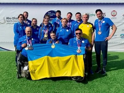 Українська збірна з кульової стрільби виборола 14 медалей на чемпіонаті світу в ОАЕ