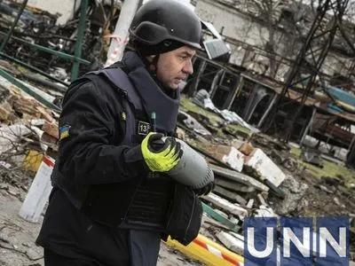 ГСЧС: война увеличила площадь заминированных территорий Украины в десять раз