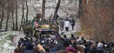 В Польше состоялись первые из двух государственных похорон жертв ракетного удара