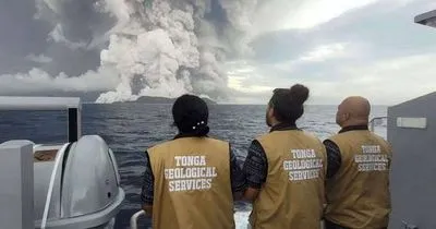 Ученые: извержение вулкана на островах Тонга было самым сильным из когда-либо зарегистрированных