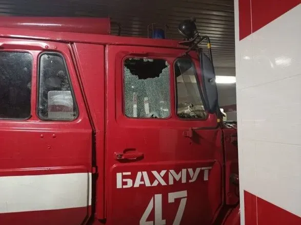 В Донецкой области рашисты обстреляли пожарную часть, есть раненые гражданские