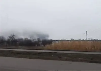В оккупированном Донецке загорелась нефтебаза