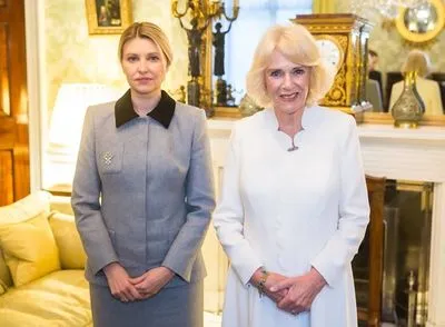 Елена Зеленская побывала на приеме у королевы-консорта и поблагодарила за помощь украинцам