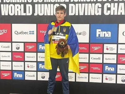 Українець здобув ще одне "золото" юніорського ЧС-2022 зі стрибків у воду