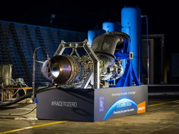 Rolls-Royce зробив технологічний стрибок вперед із випробуванням водневого двигуна
