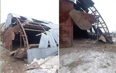 В Сумской области враг уничтожил склады агропредприятия