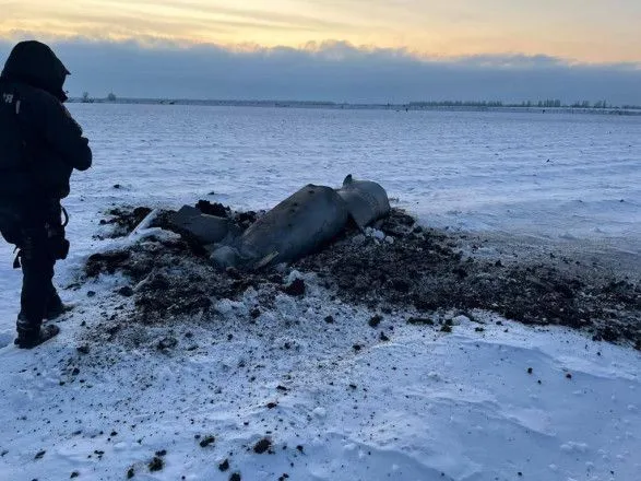 На Київщині виявили ще одну збиту російську ракету