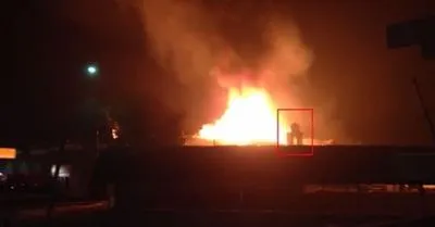 Полиция опровергла фейк о пожаре в "Пункте несокрушимости" Киева