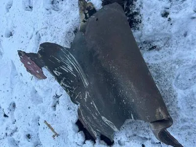 В Киевской области обнаружили сбитый "Шахед": в полиции показали фото