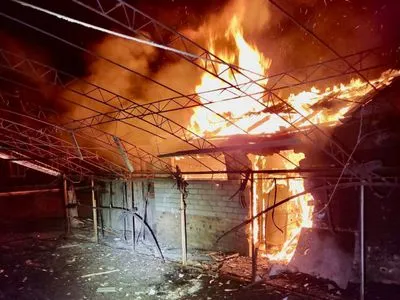 Изуродованные дома и линии электропередач: оккупанты ночью обстреляли Никопольщину