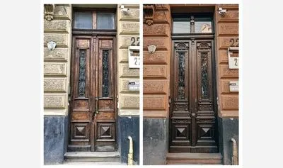 Во Львове отреставрировали исторические дубовые ворота