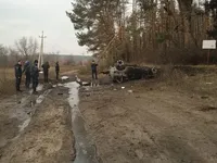 На Харківщині автівка з подружжям підірвалася на вибухівці, чоловік помер на місці