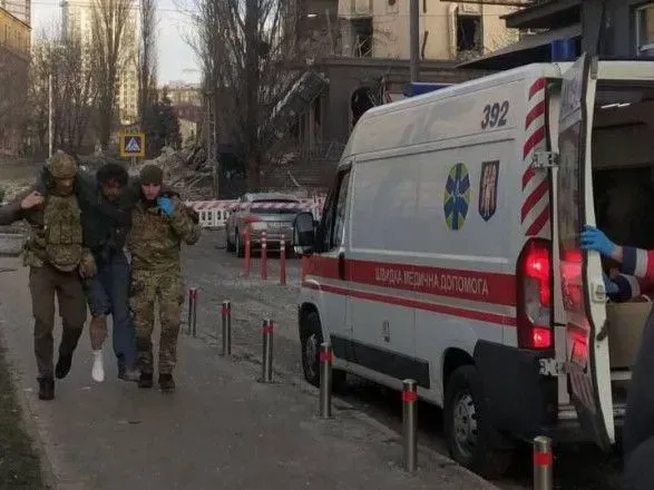 В Киеве количество раненых в результате вражеской атаки выросло до 11 человек