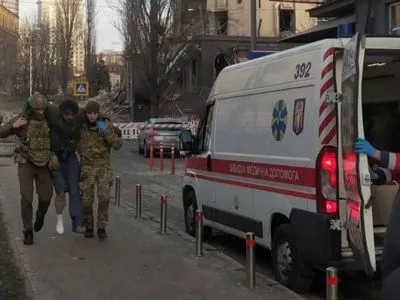 У Києві кількість поранених в результаті ворожої атаки зросла до 11 осіб
