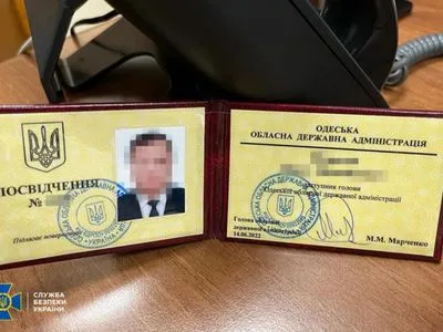 За 35 тыс. долларов предлагал "отмазать" от тюрьмы: СБУ на взятке задержала заместителя председателя Одесской ОВА