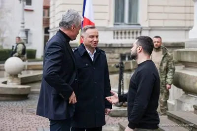 У Львові зустрілися президенти України, Польщі та Литви - канцелярія Дуди