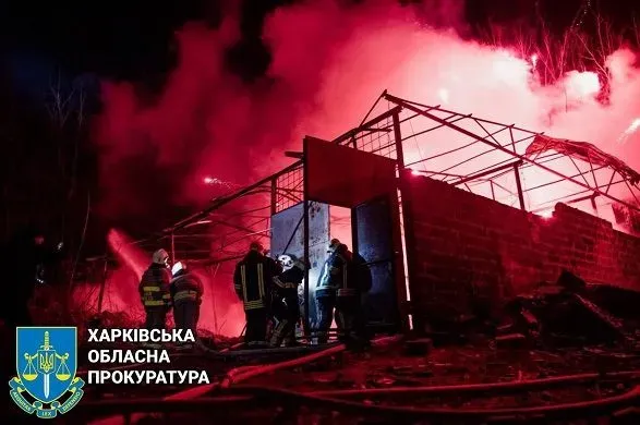 Вражеский удар по складу пиротехники в Харькове: прокуратура показала фото
